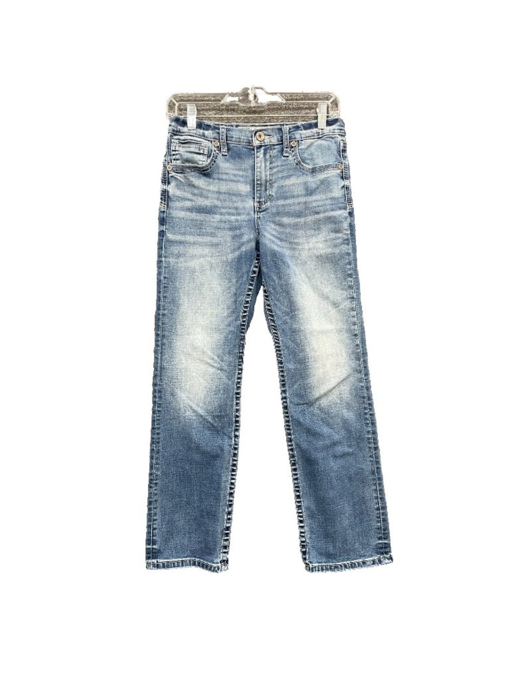 Buckle BKE Connor Jeans Boys Size 16 Blue Straight Leg School Adjustable Waist